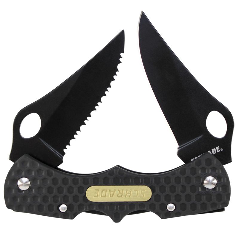 Schrade Mini Double Lockback Folding Knife camouflage.ca