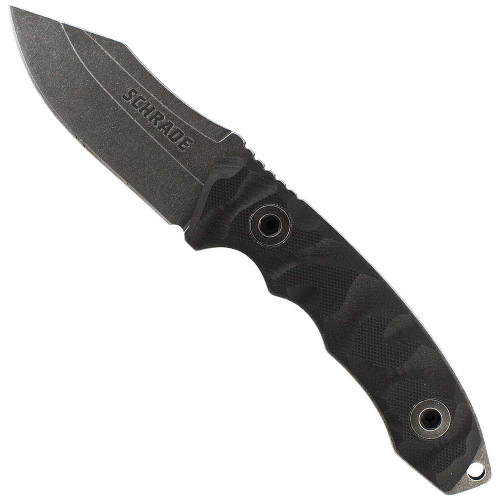 Schrade Full Tang Clip Point Blade Fixed Knife Camouflage.ca