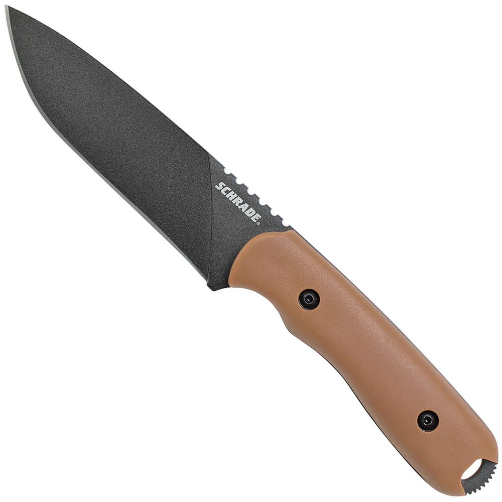 Schrade Frontier Full Tang Plain Edge Fixed Blade Knife Camouflage.ca