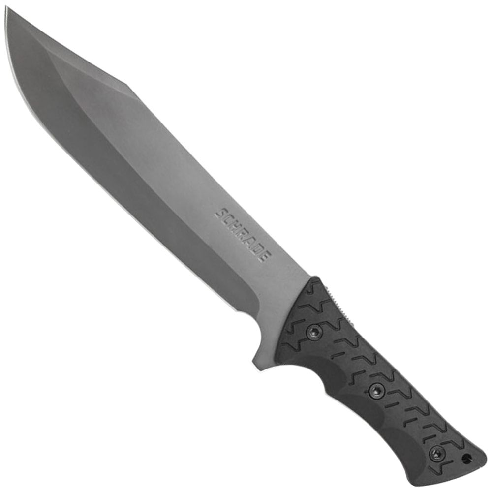 Schrade SCHF45 Leroy TPE Handle Fixed Blade Knife Camouflage.ca