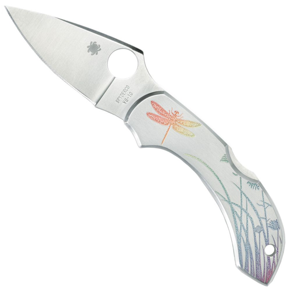 Spyderco Dragonfly VG10 Blade Folding Knife Camouflage.ca