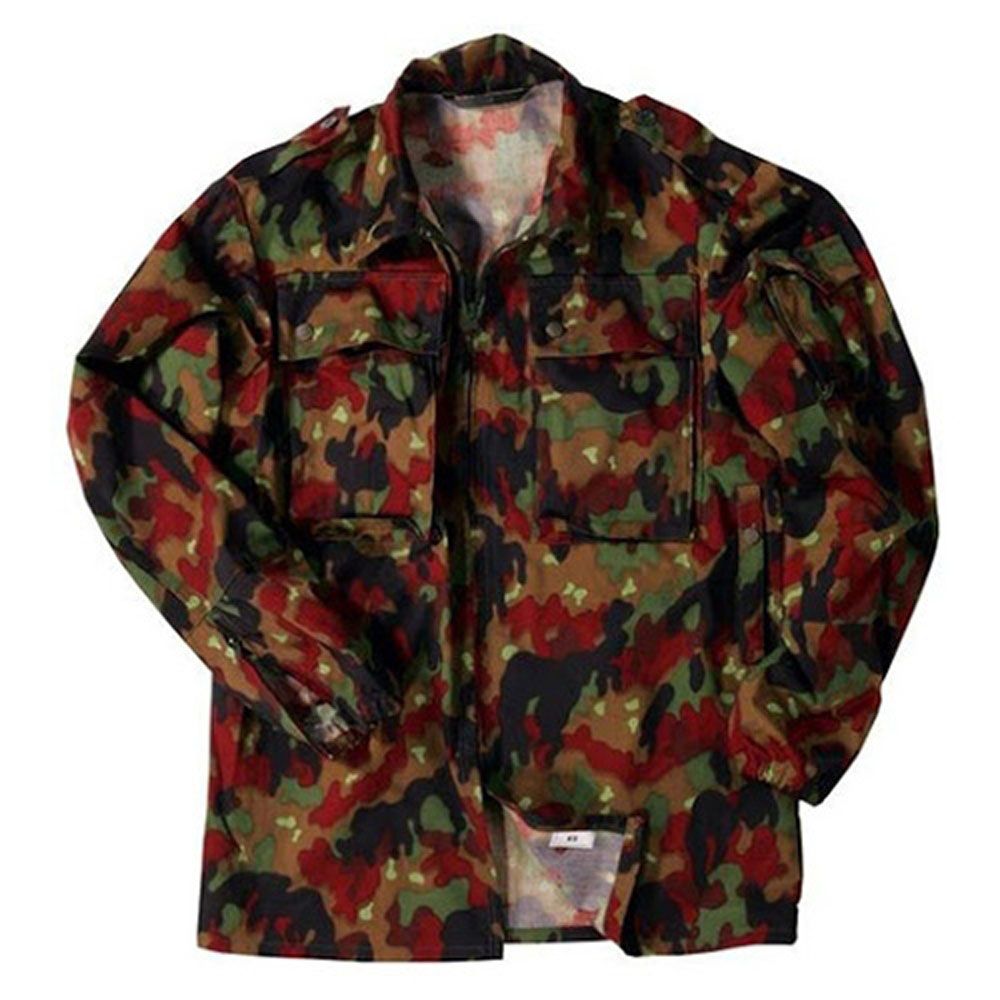 New Swiss Camo M83 Field Jacket | Camouflage.ca