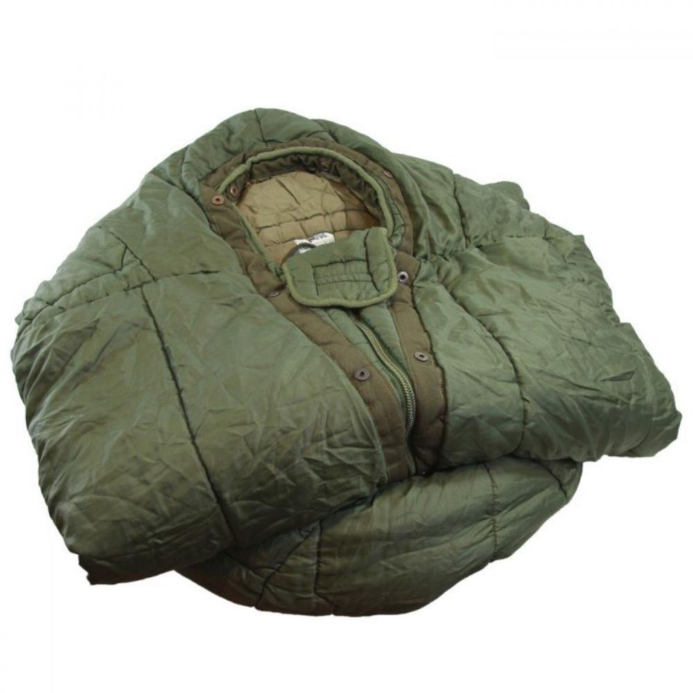 U.s. Military Surplus 3layer Ecws Sleeping Bag System IUCN Water