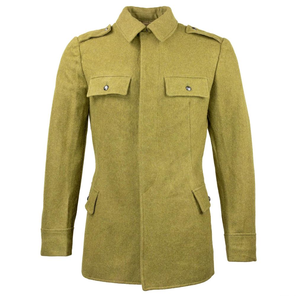 Surplus Romanian Army Wool Jacket camouflage.ca