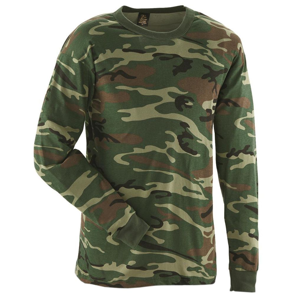 Camouflage Long Sleeve Shirt | Camouflage.ca