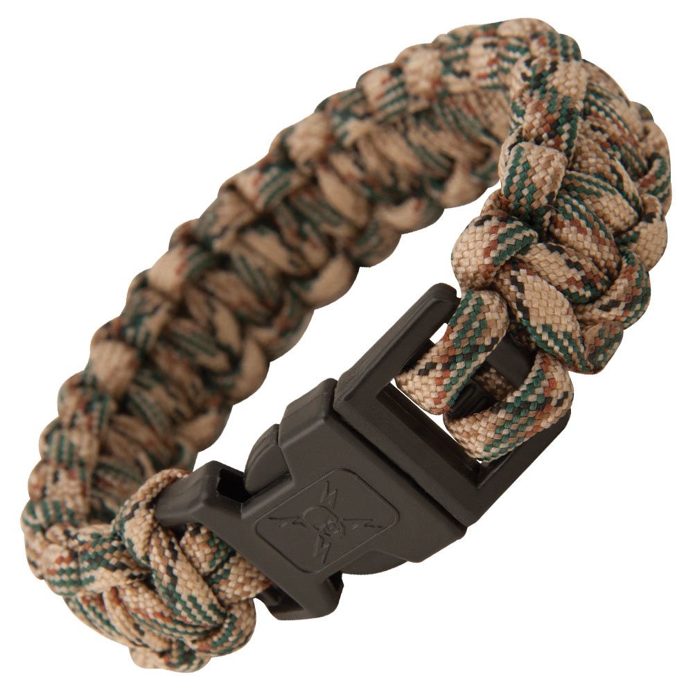 Elite Forces Paracord Tan Camo Bracelet Camouflage.ca