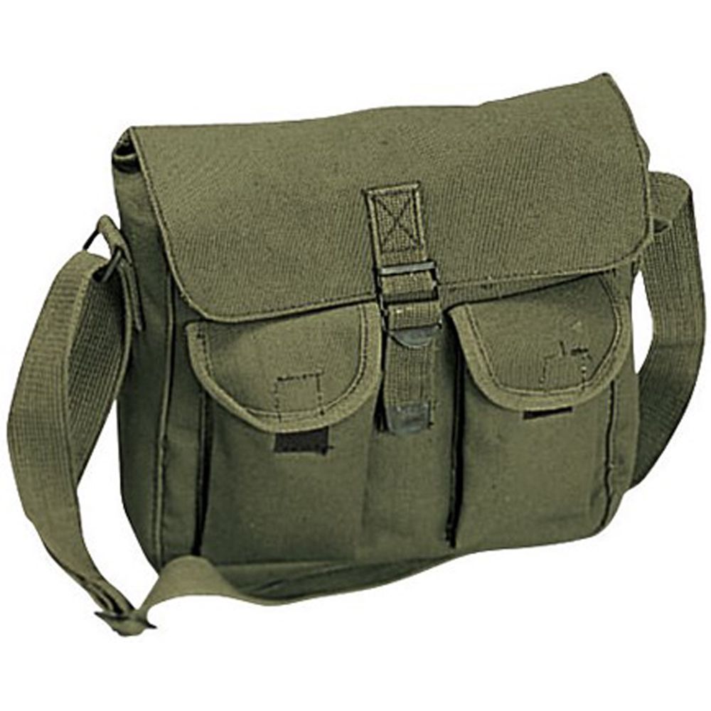 Canvas Ammo Shoulder Bag Camouflage.ca
