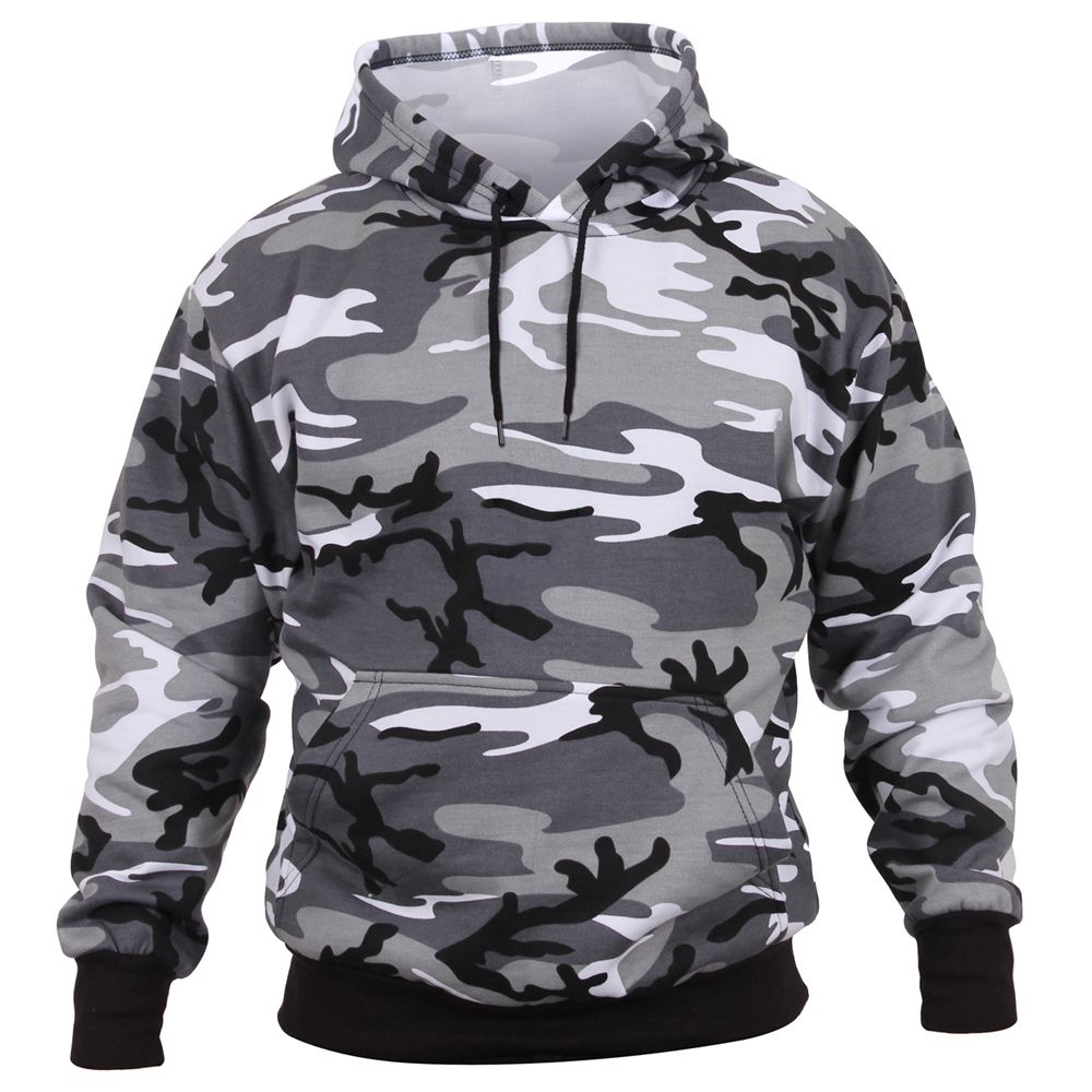 Camo Pullover Hooded Sweatshirt Camouflage.ca