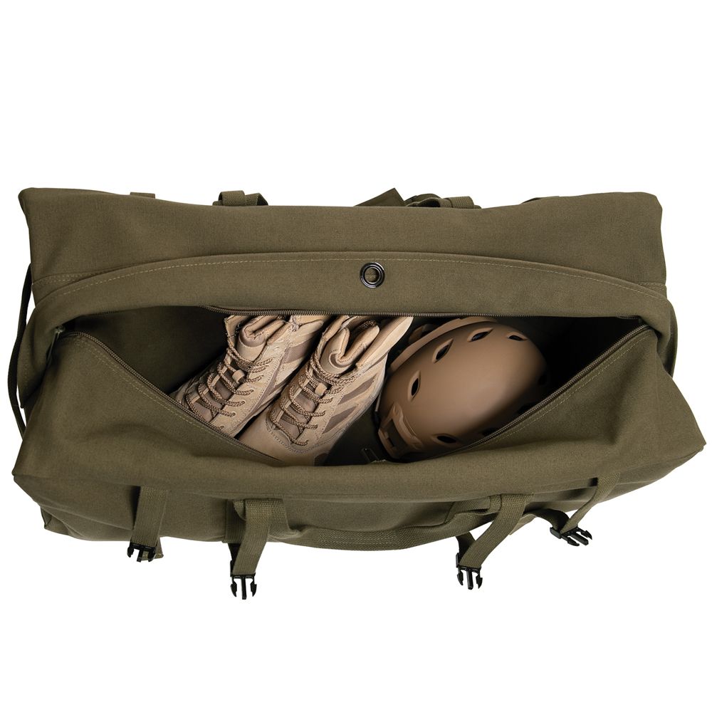 GI Type Enhanced Canvas Duffle Bag Camouflage.ca