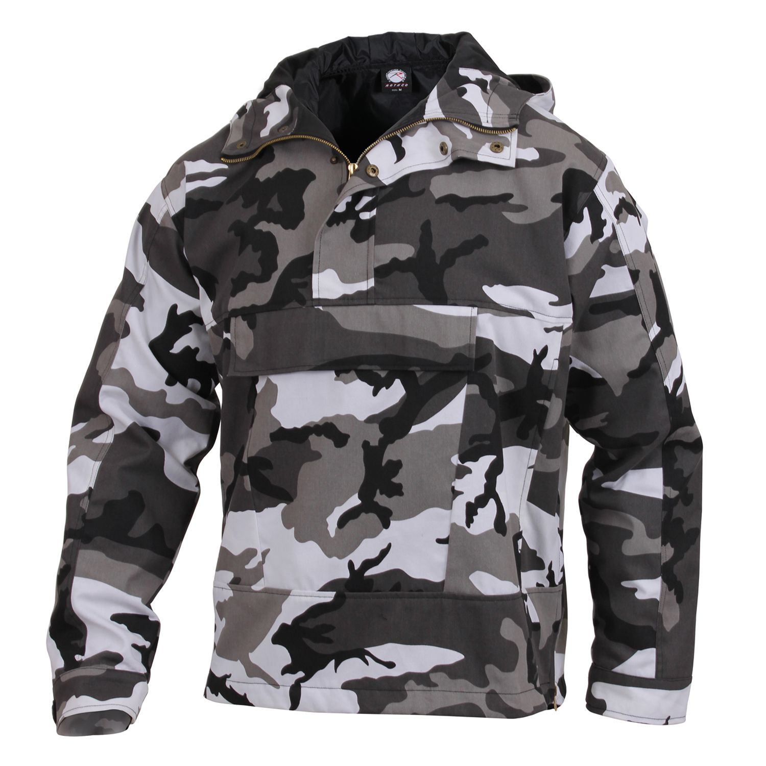 camouflage anorak