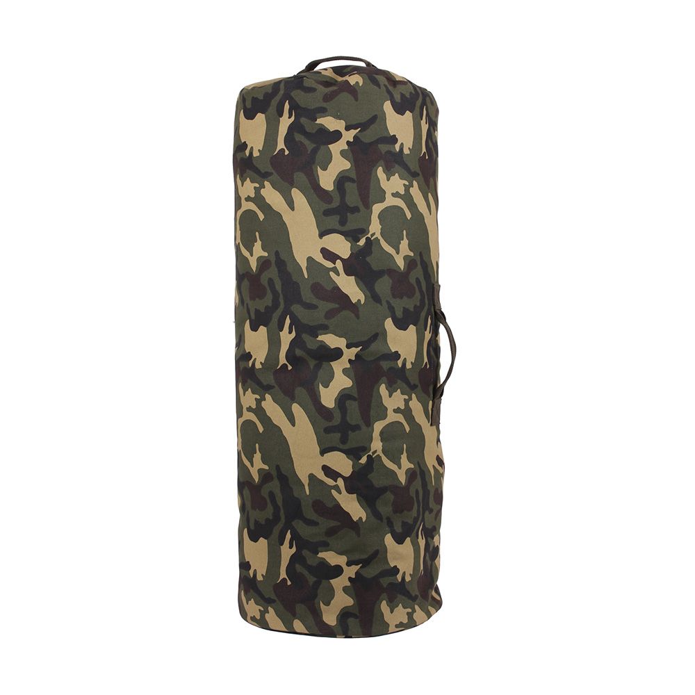 Download Rothco Canvas Duffle Bag With Side Zipper | Camouflage.ca