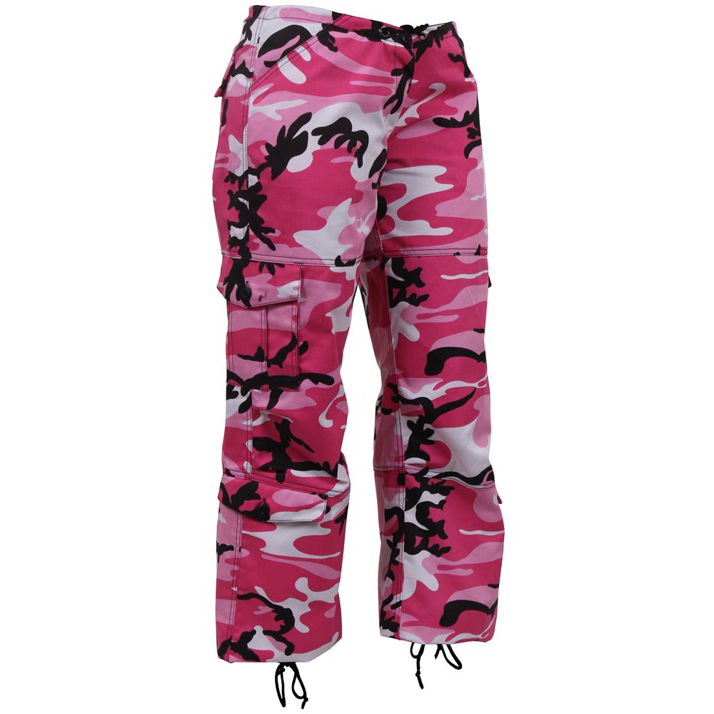 Womens Paratrooper Colored Camo Fatigues Pant Camouflage.ca