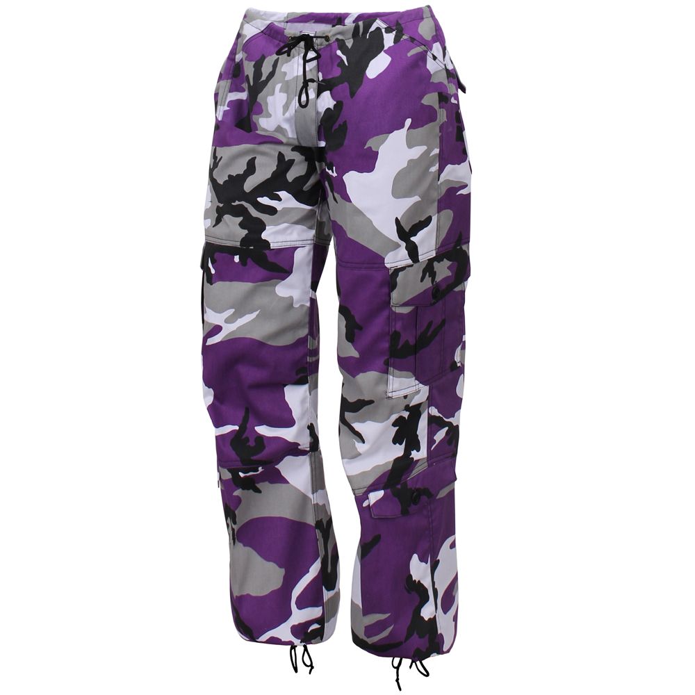 Womens Paratrooper Colored Camo Fatigues Pant Camouflage.ca