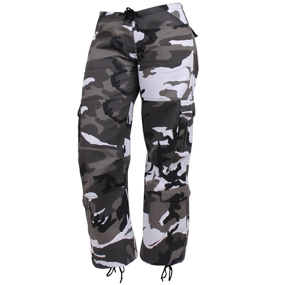 Womens Paratrooper Colored Camo Fatigues Pant | Camouflage.ca