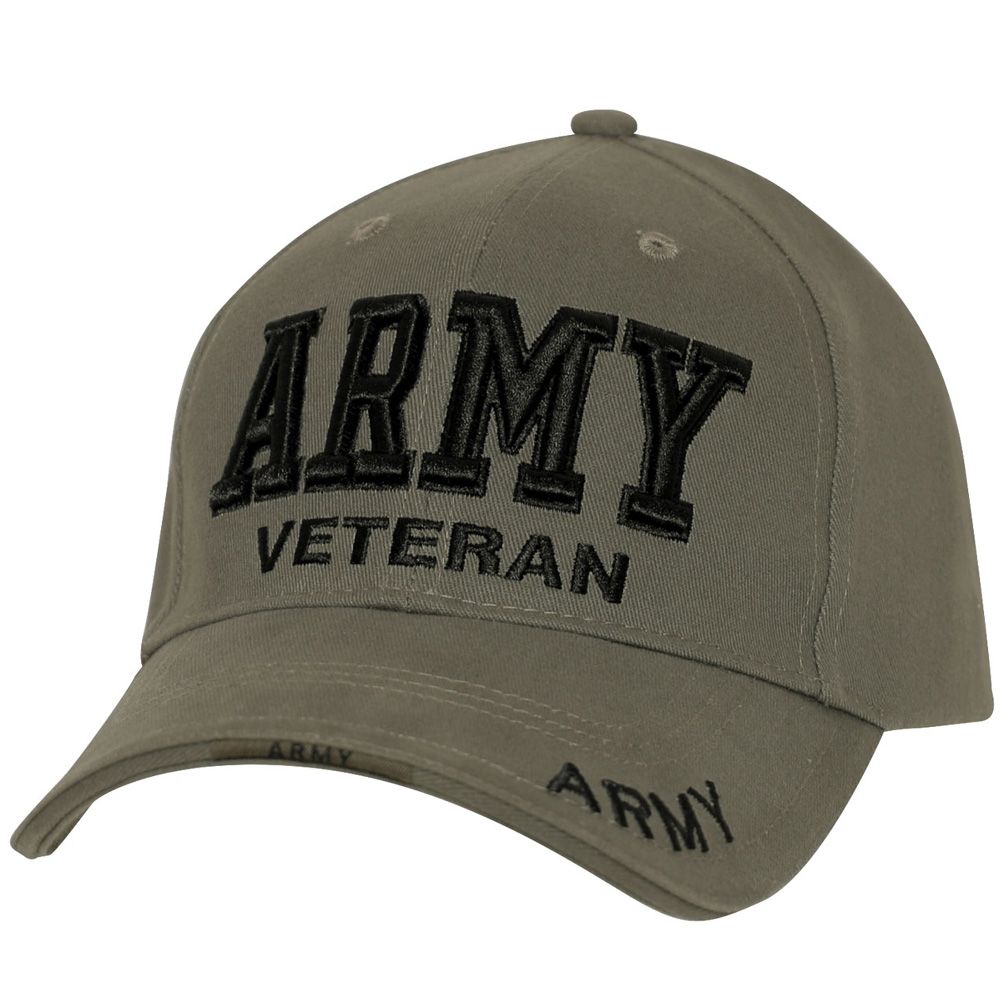 low profile military caps