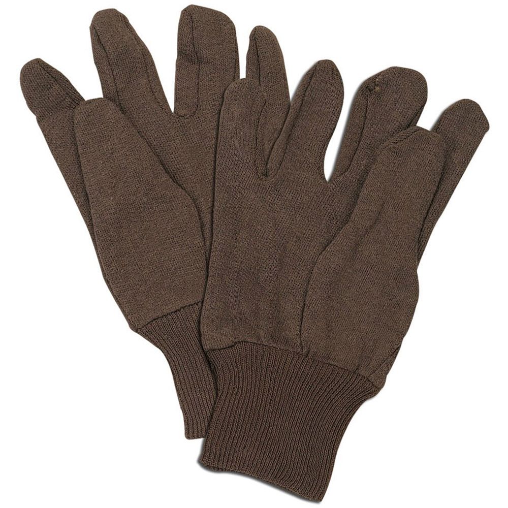 Brown Cotton Jersey Work Gloves Camouflage.ca