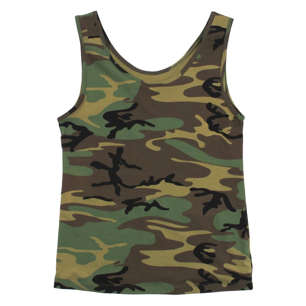 Womens Camo Stretch Tank Top | Camouflage.ca