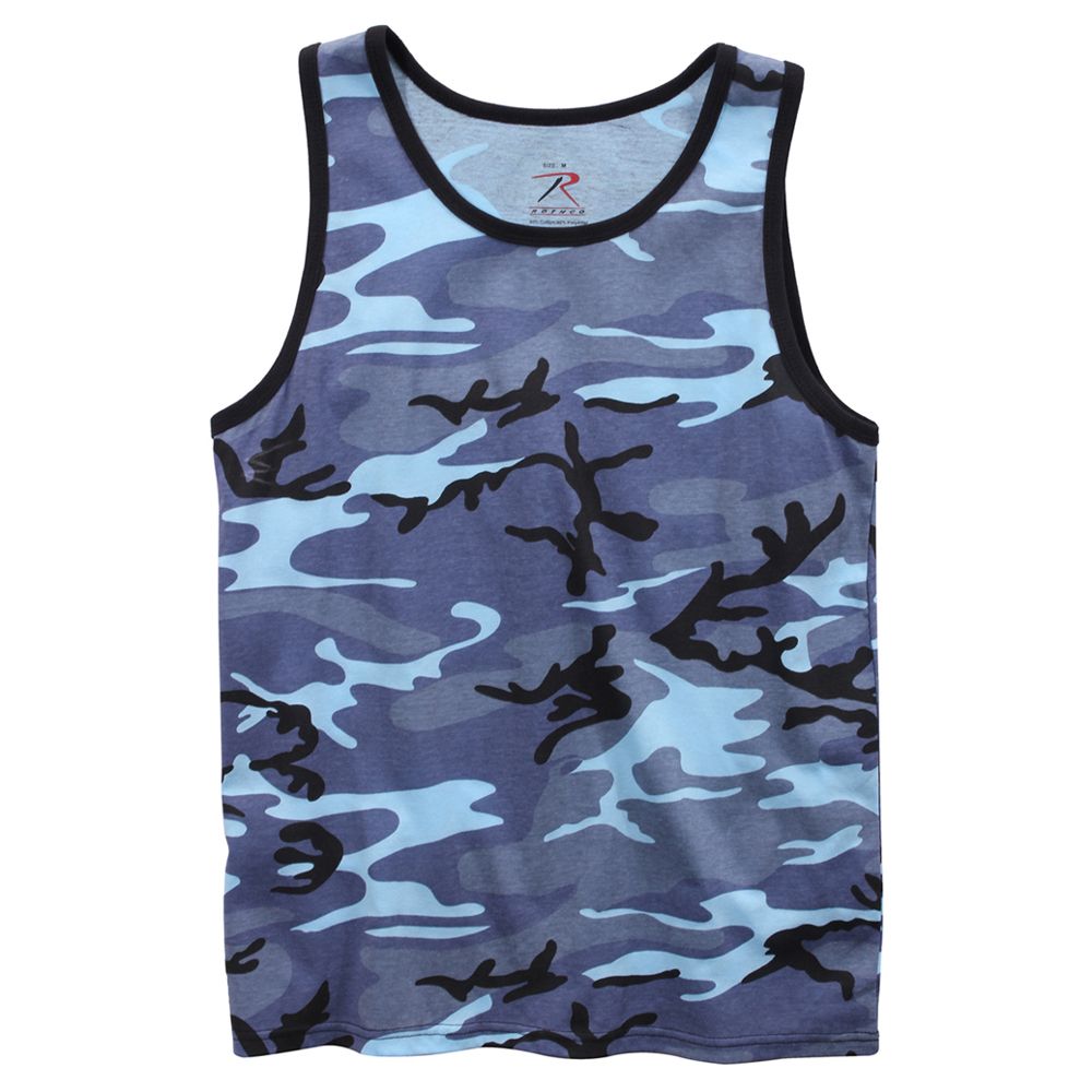 Mens Camo Tank Top Camouflage.ca