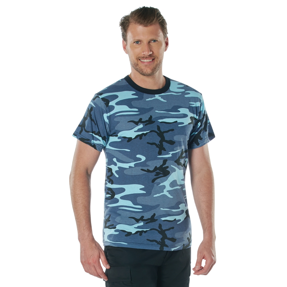 Mens Colored Camo TShirts Camouflage.ca