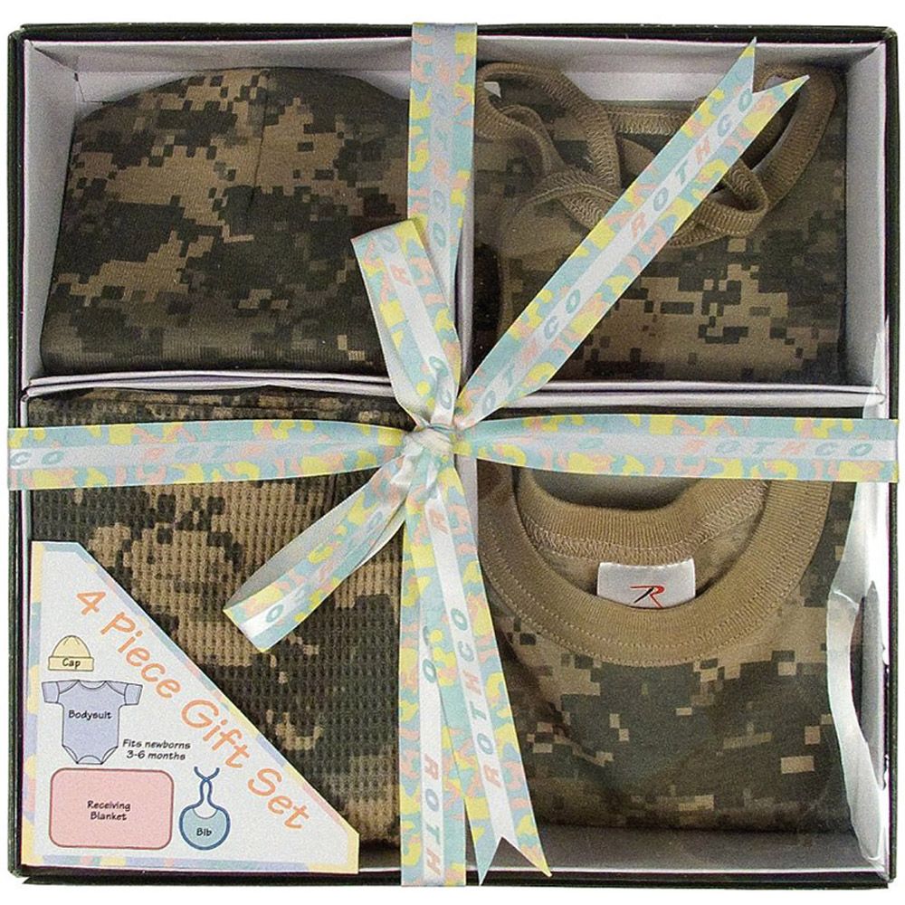 Infant 4 Piece Camo Boxed Gift Set Camouflage.ca