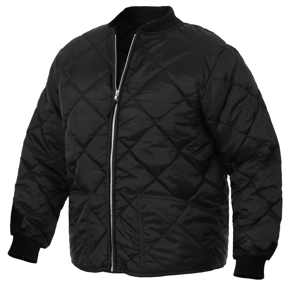 Mens Diamond Nylon Quilted Flight Jacket Camouflage.ca