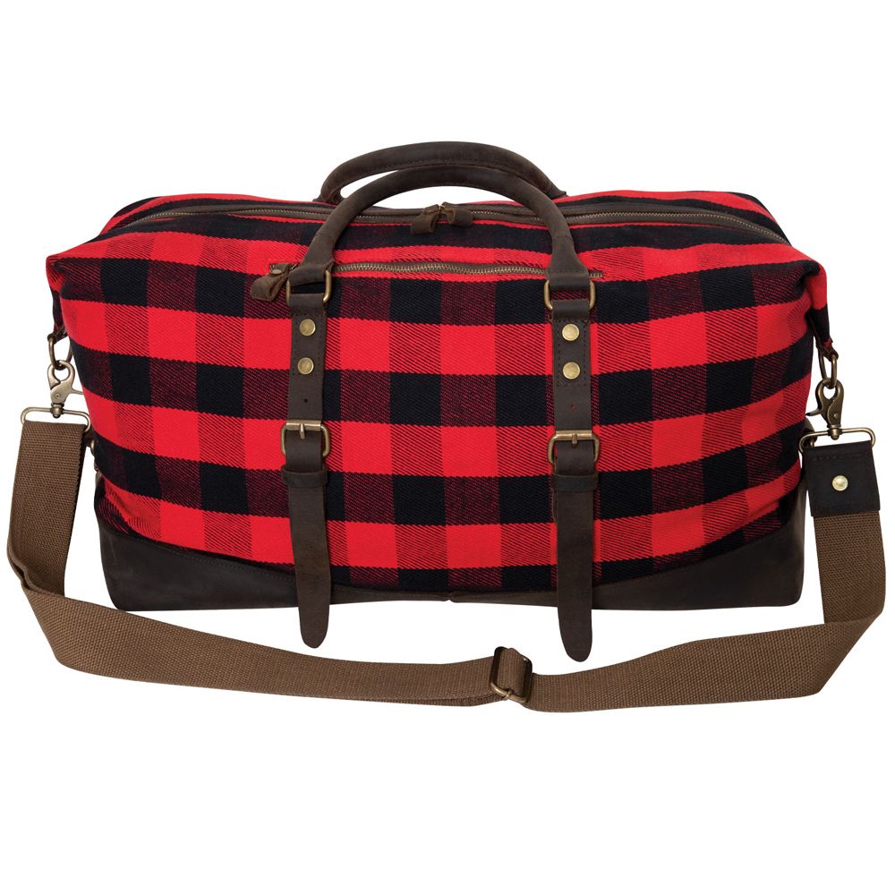 Extended Cotton Canvas Weekender Bag Camouflage.ca