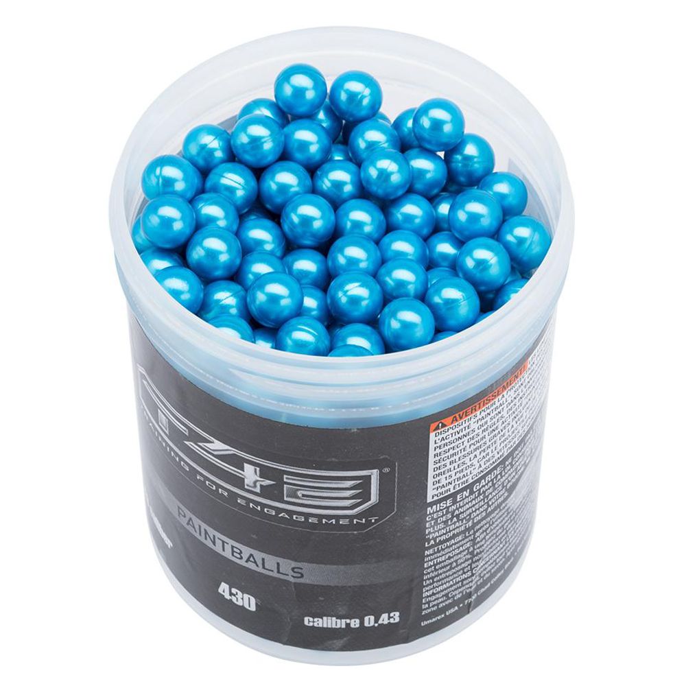 T4E .43 Cal. Paintballs Training Ammunition Light Blue Camouflage.ca