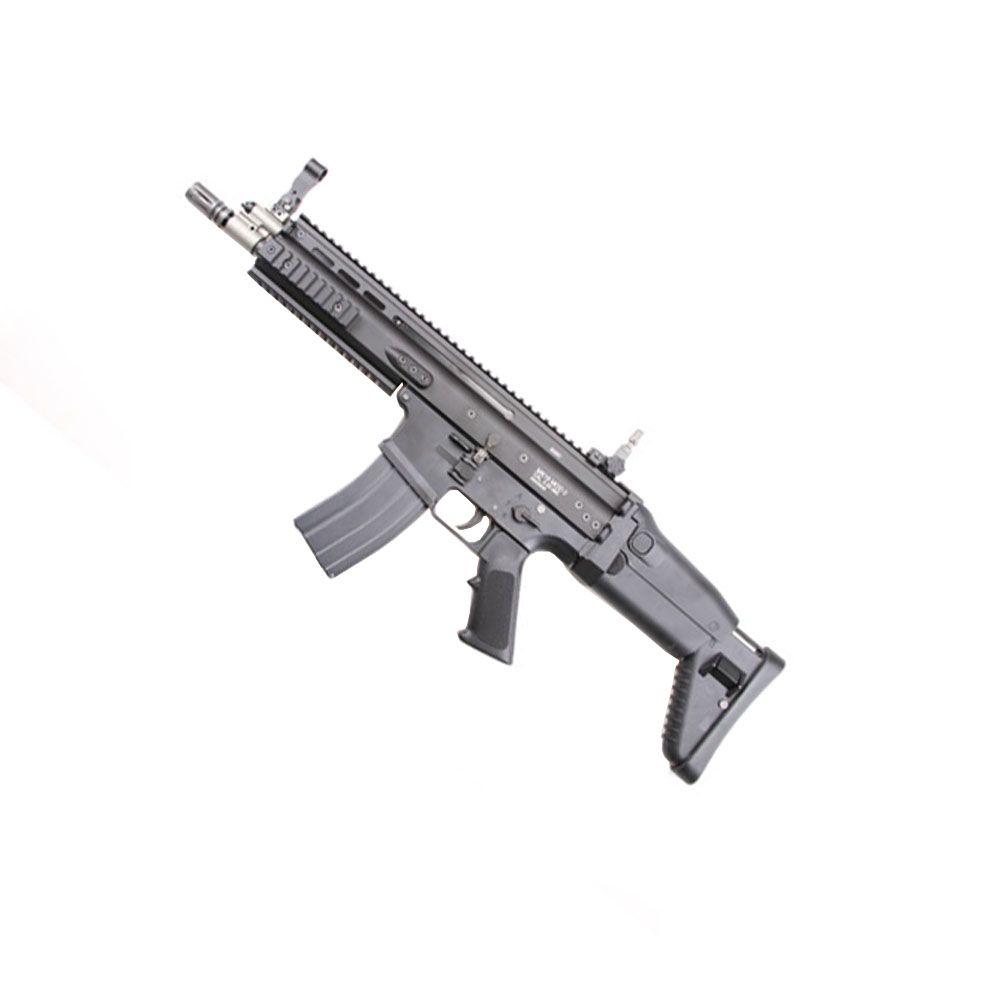 WE FN ScarL GBB Black Open Bolt Airsoft Rifle camouflage.ca