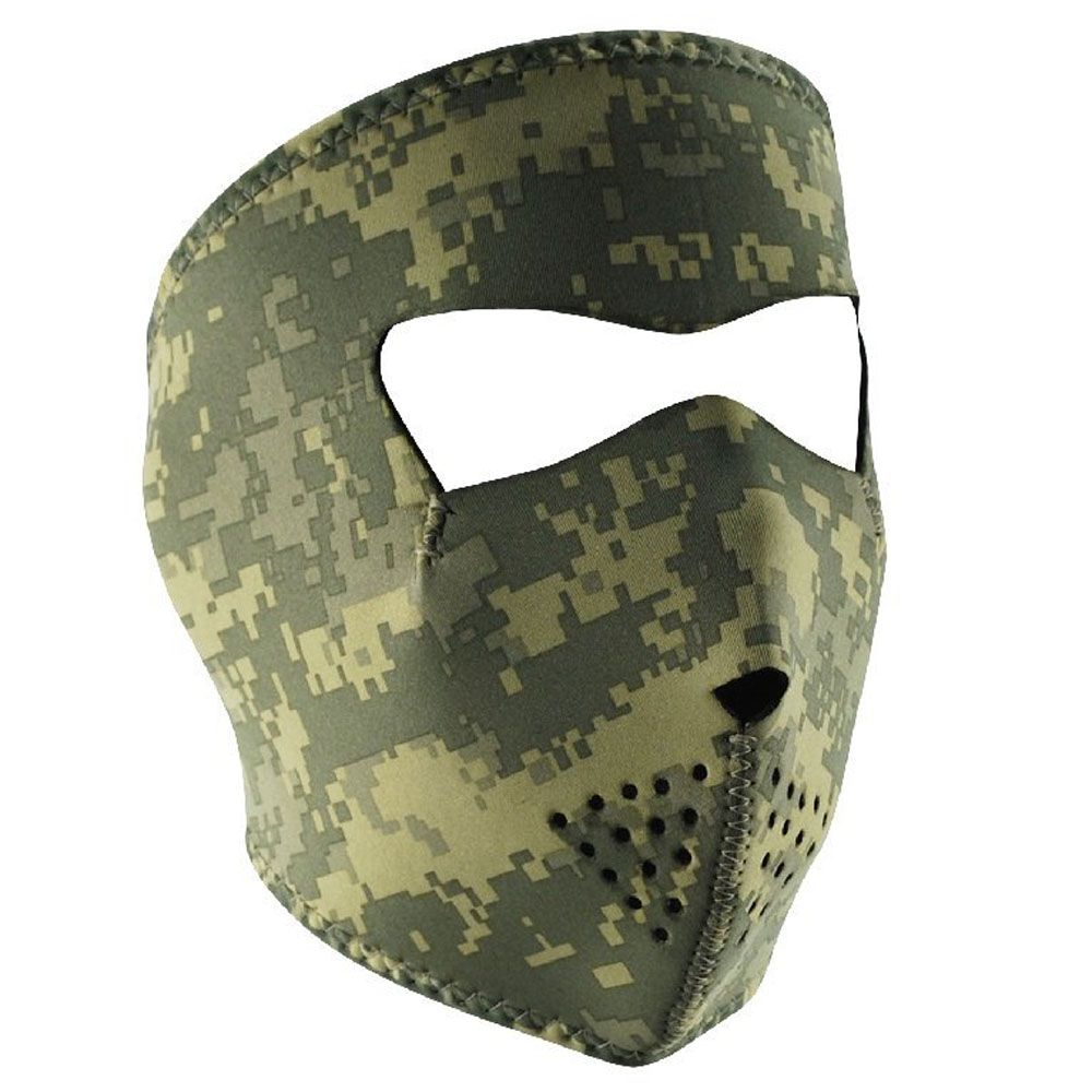 Neoprene Digital ACU Camouflage Face Mask camouflage.ca