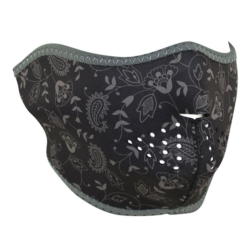 Zan Headgear Neoprene Dark Paisley Full Face Mask Camouflage.ca
