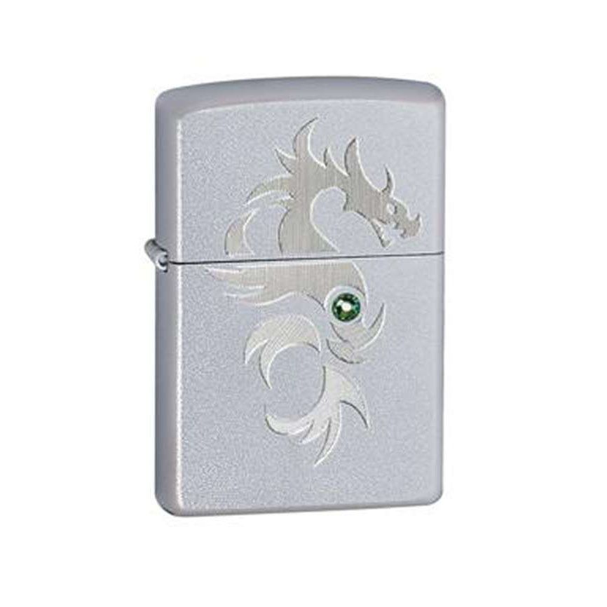 Zippo BL Dragon Satin Chrome Lighter camouflage.ca