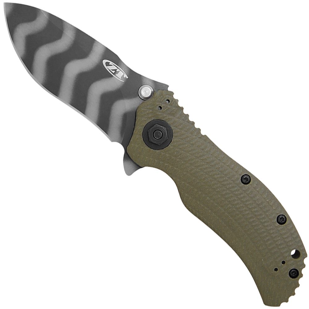 Zero Tolerance 0301 Tiger Stripe on Blade Folding Knife Camouflage.ca
