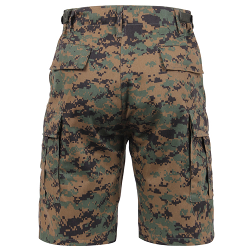 Mens Camo BDU Shorts Camouflage.ca