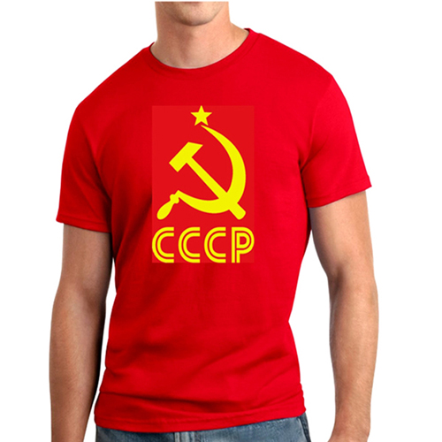 CCCP Russia Custom Printed T-shirt- Size | Camouflage.ca