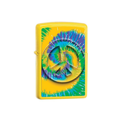 Zippo Tye Dye Lemon Matte Lighter camouflage.ca