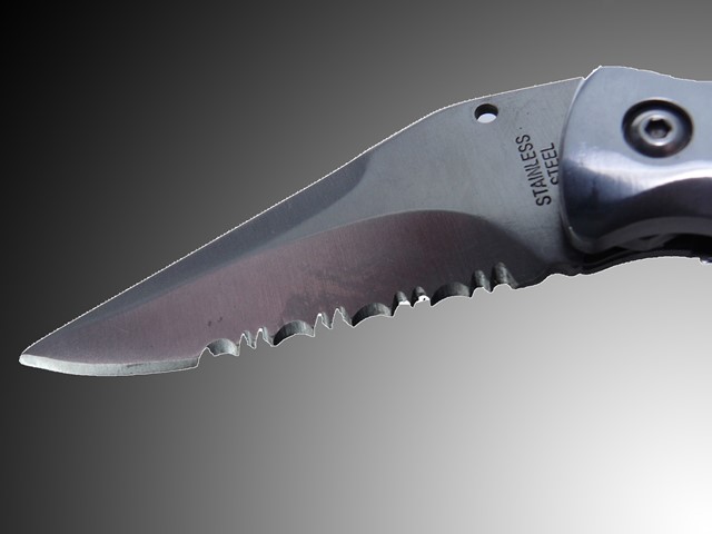 Serrated Edge Knife