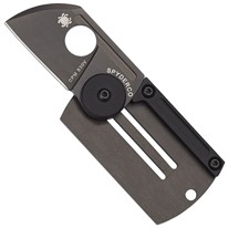 Dog Tag Folder Aluminum Black Blade